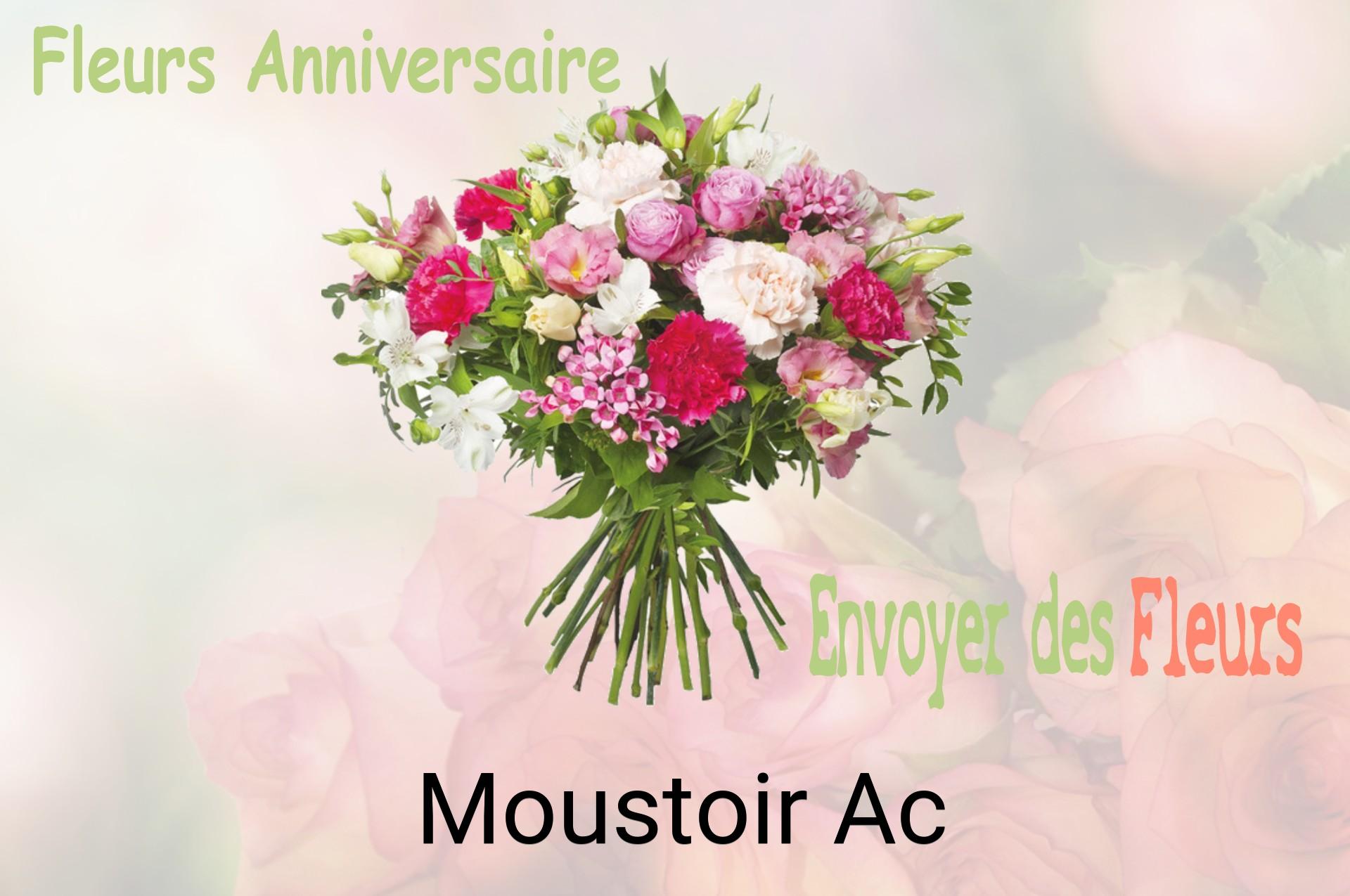 Bouquet de fleurs d’anniversaire livré à Moustoir-Ac