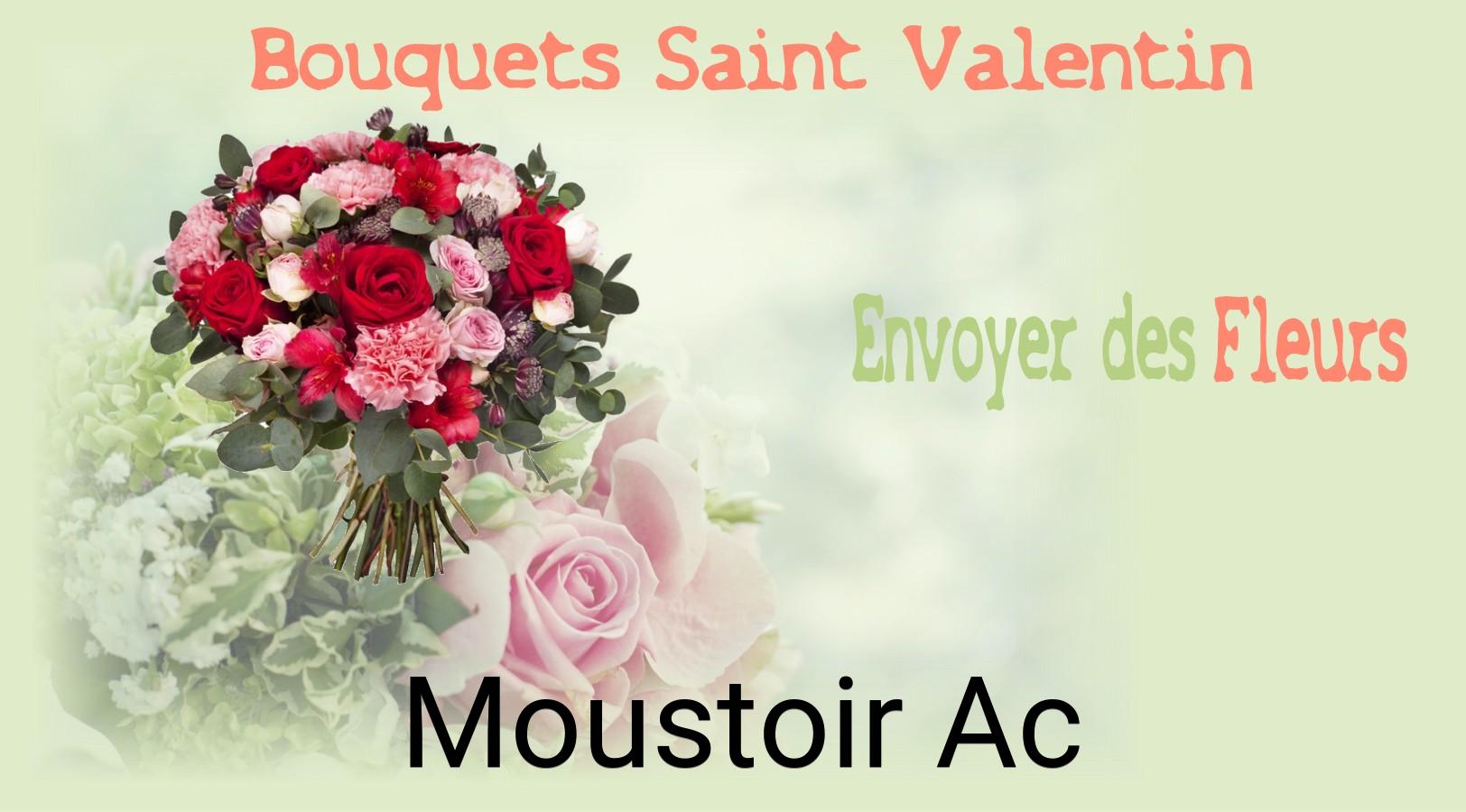 Roses de Saint-Valentin livrées à Moustoir-Ac